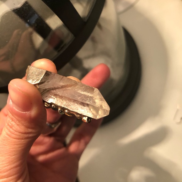 💖SOLD💖REAL quartz necklace - Picture 5 of 7